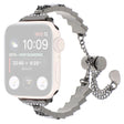 Super Nydelig Metal Og Sten Universal Rem passer til Apple Smartwatch