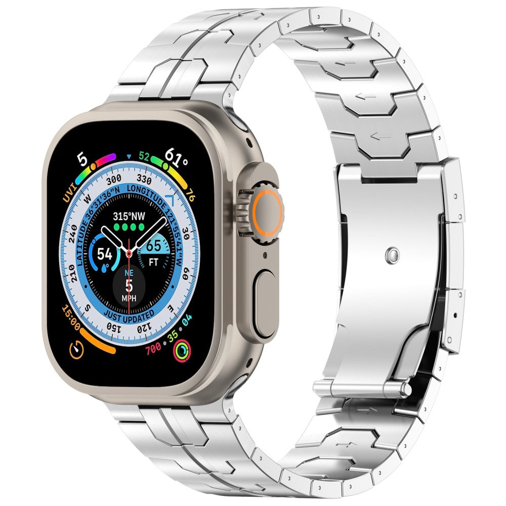 Super Fantastisk Metal Universal Rem passer til Apple Smartwatch - Sølv#serie_1