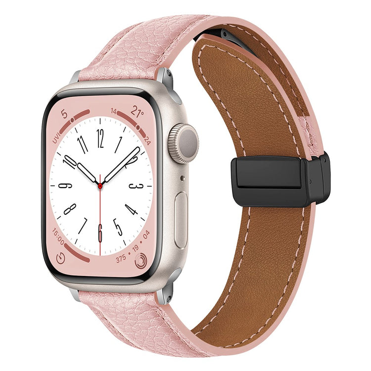 Vildt Godt Kunstlæder Universal Rem passer til Apple Smartwatch - Pink#serie_4