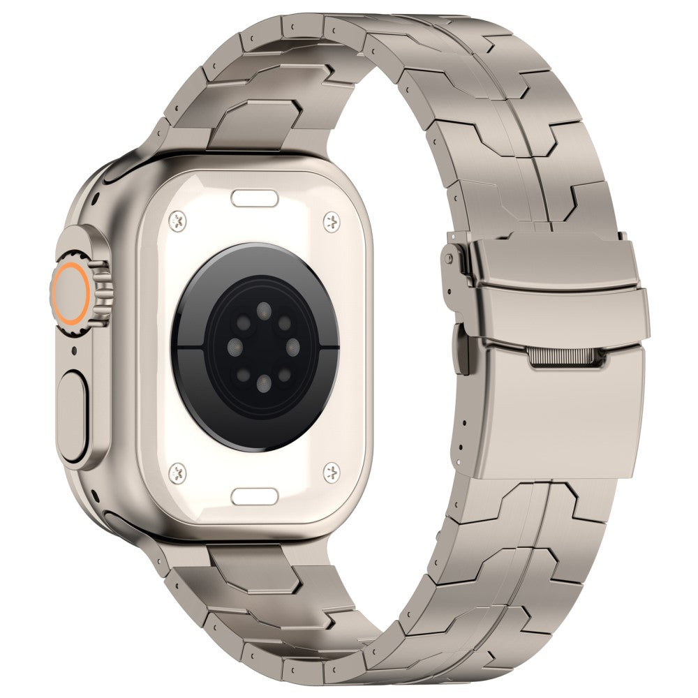 Mega Holdbart Metal Universal Rem passer til Apple Smartwatch - Sølv#serie_3