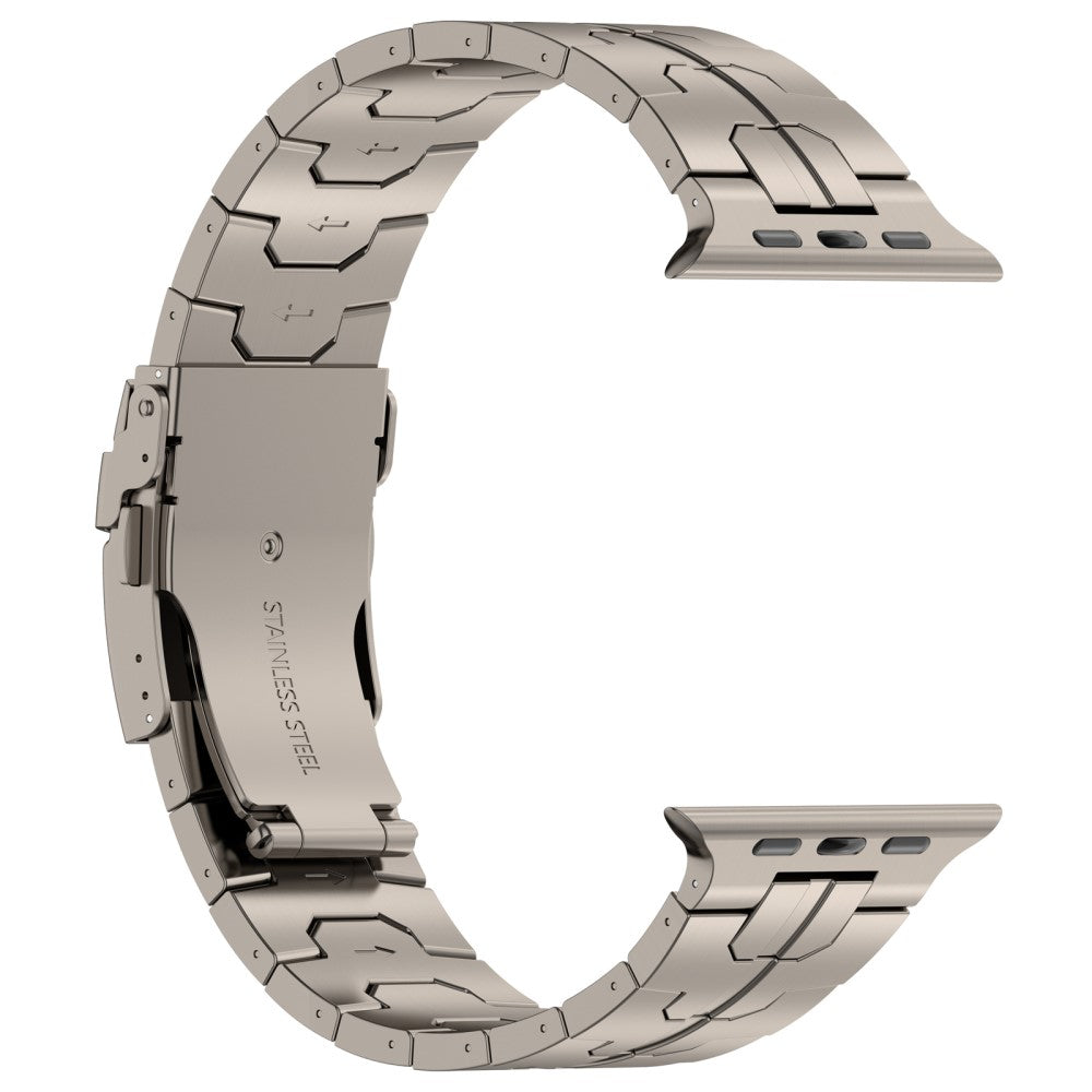 Vildt Nydelig Metal Universal Rem passer til Apple Smartwatch - Sølv#serie_3