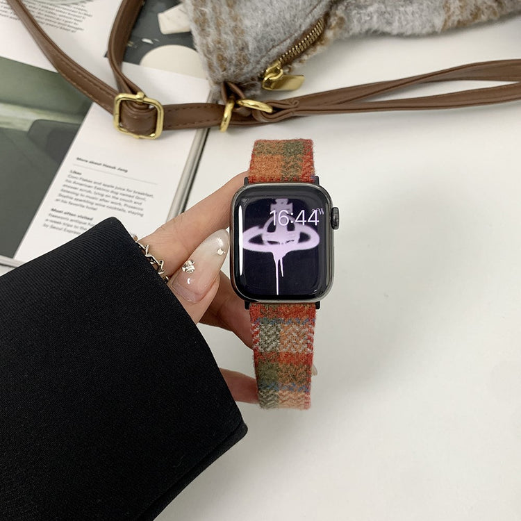 Holdbart Filt Universal Rem passer til Apple Smartwatch - Rød#serie_5