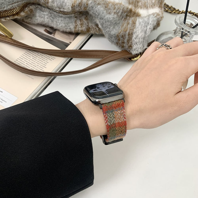 Holdbart Filt Universal Rem passer til Apple Smartwatch - Rød#serie_5