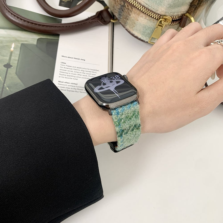 Holdbart Filt Universal Rem passer til Apple Smartwatch - Grøn#serie_6