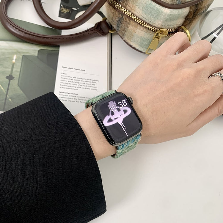 Holdbart Filt Universal Rem passer til Apple Smartwatch - Grøn#serie_6