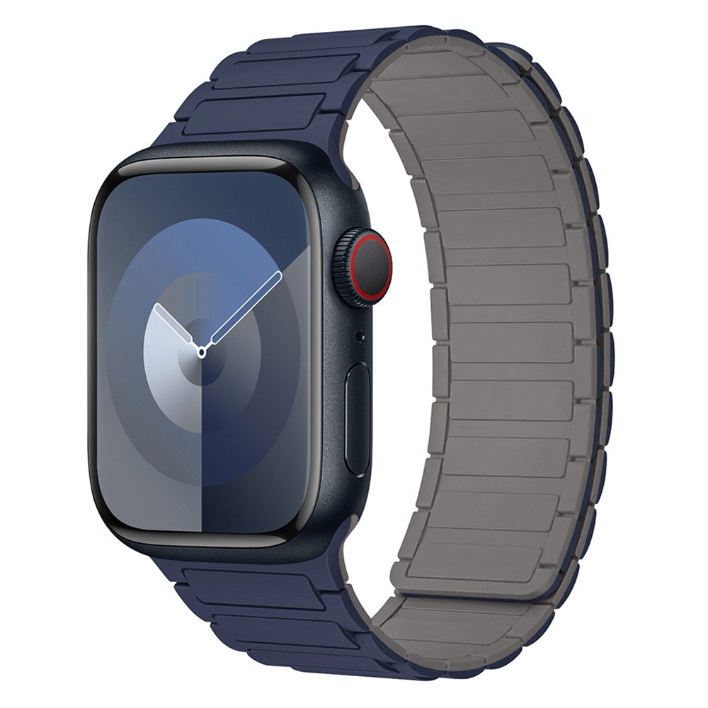 Helt Vildt Skøn Silikone Universal Rem passer til Apple Smartwatch - Blå#serie_1