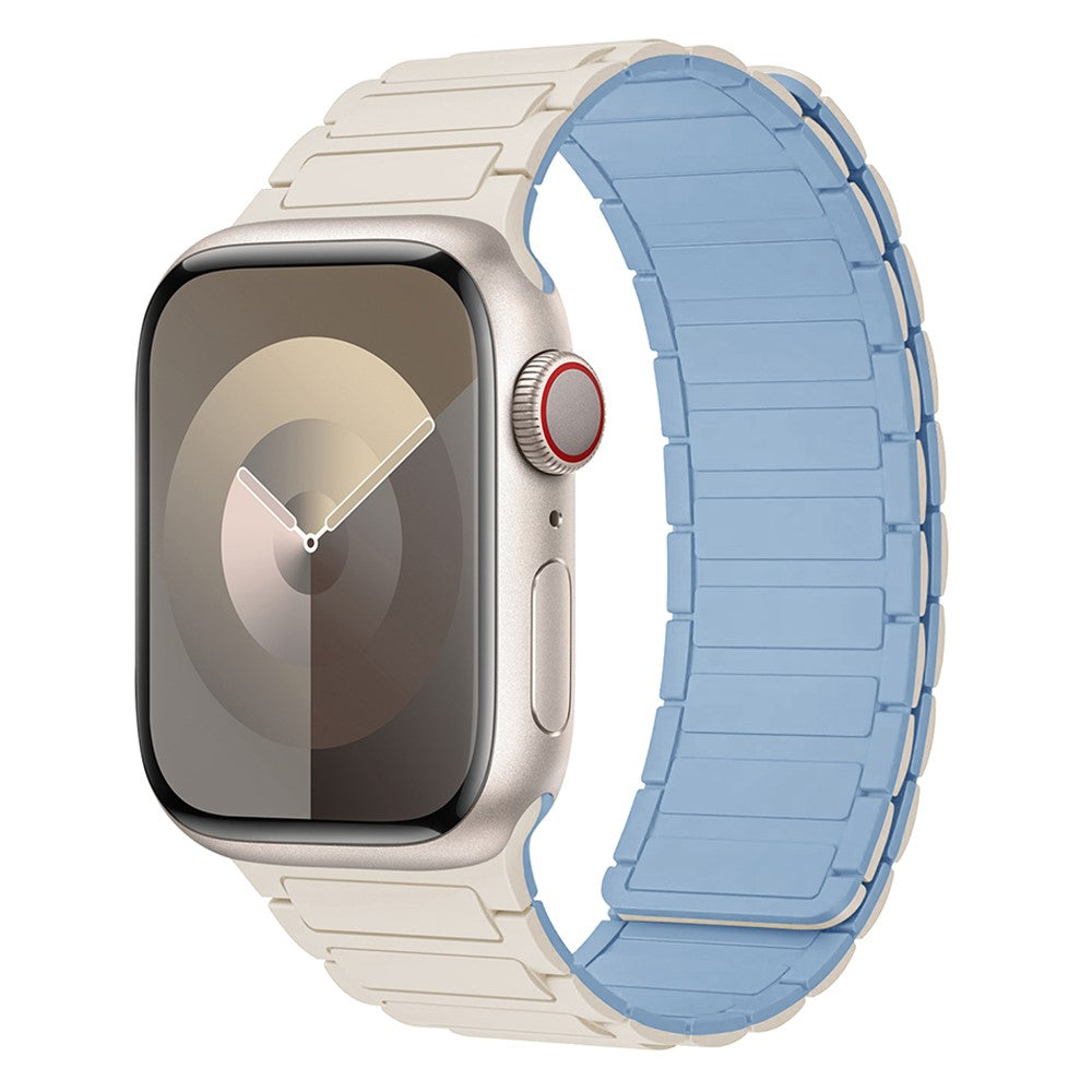 Helt Vildt Skøn Silikone Universal Rem passer til Apple Smartwatch - Blå#serie_3