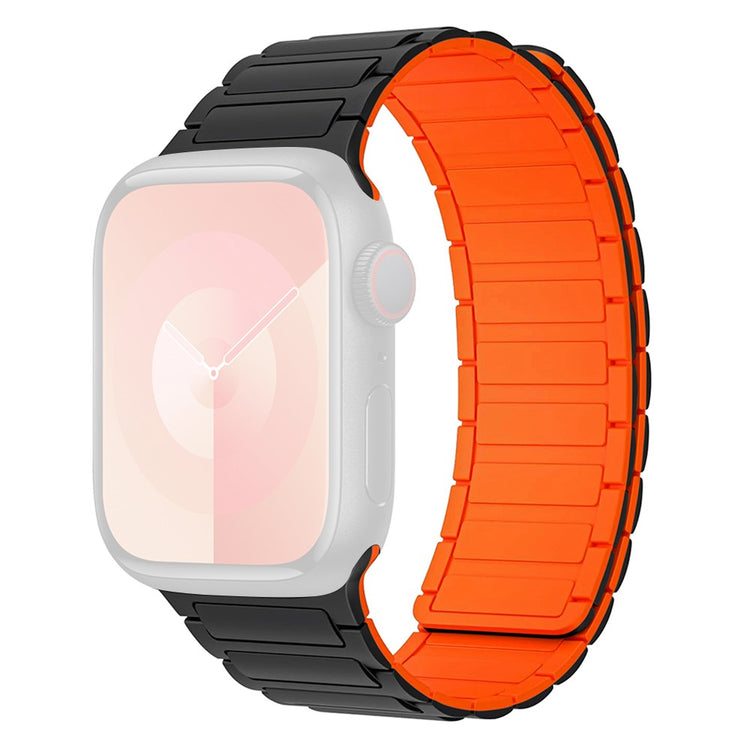 Helt Vildt Skøn Silikone Universal Rem passer til Apple Smartwatch - Orange#serie_7