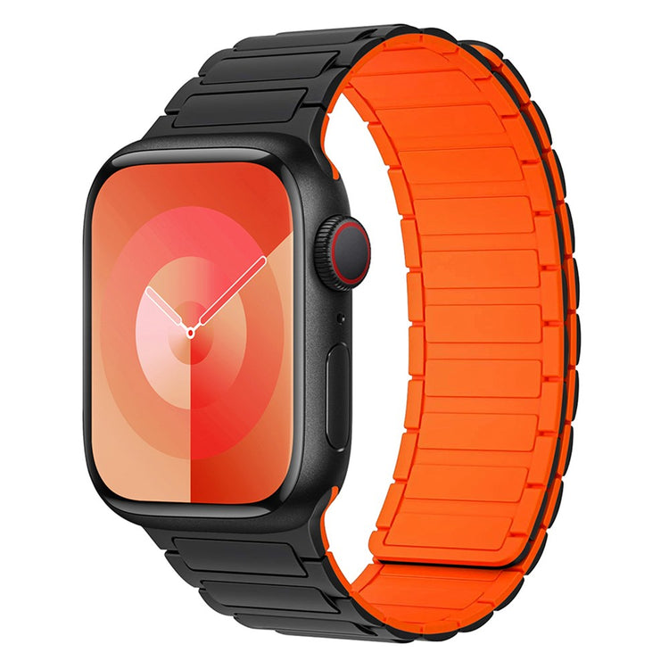 Helt Vildt Skøn Silikone Universal Rem passer til Apple Smartwatch - Orange#serie_7