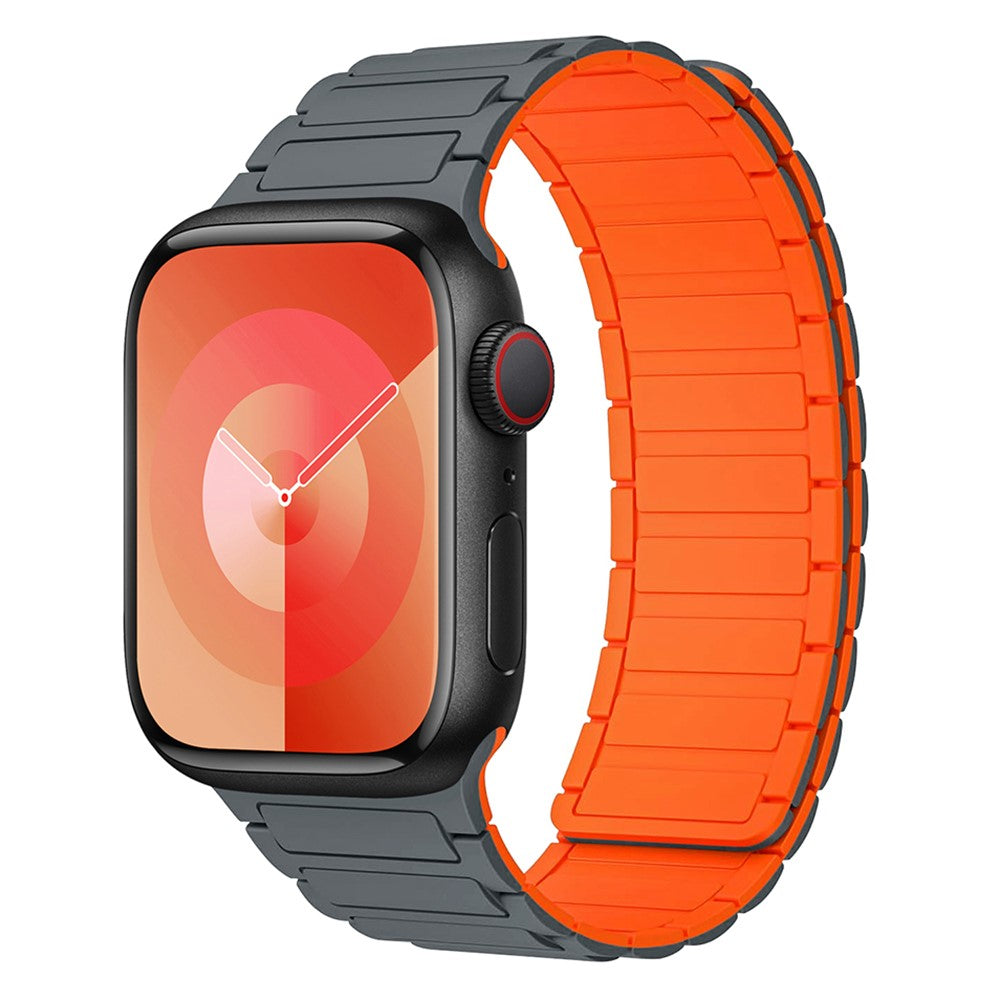 Helt Vildt Skøn Silikone Universal Rem passer til Apple Smartwatch - Orange#serie_9
