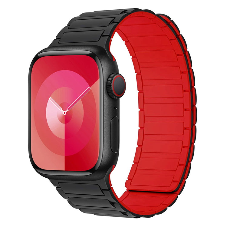 Vildt Smuk Silikone Universal Rem passer til Apple Smartwatch - Rød#serie_5