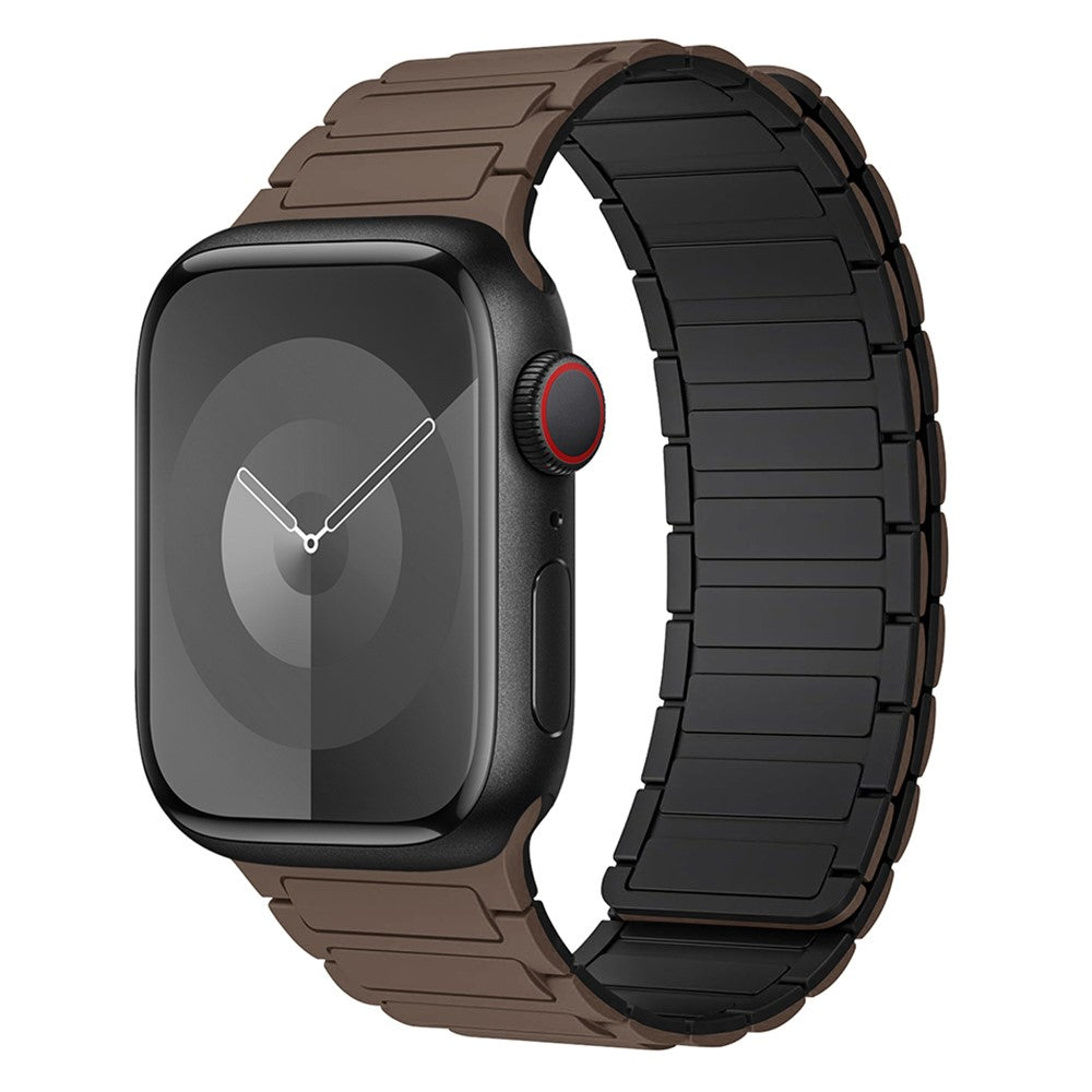 Vildt Smuk Silikone Universal Rem passer til Apple Smartwatch - Brun#serie_13