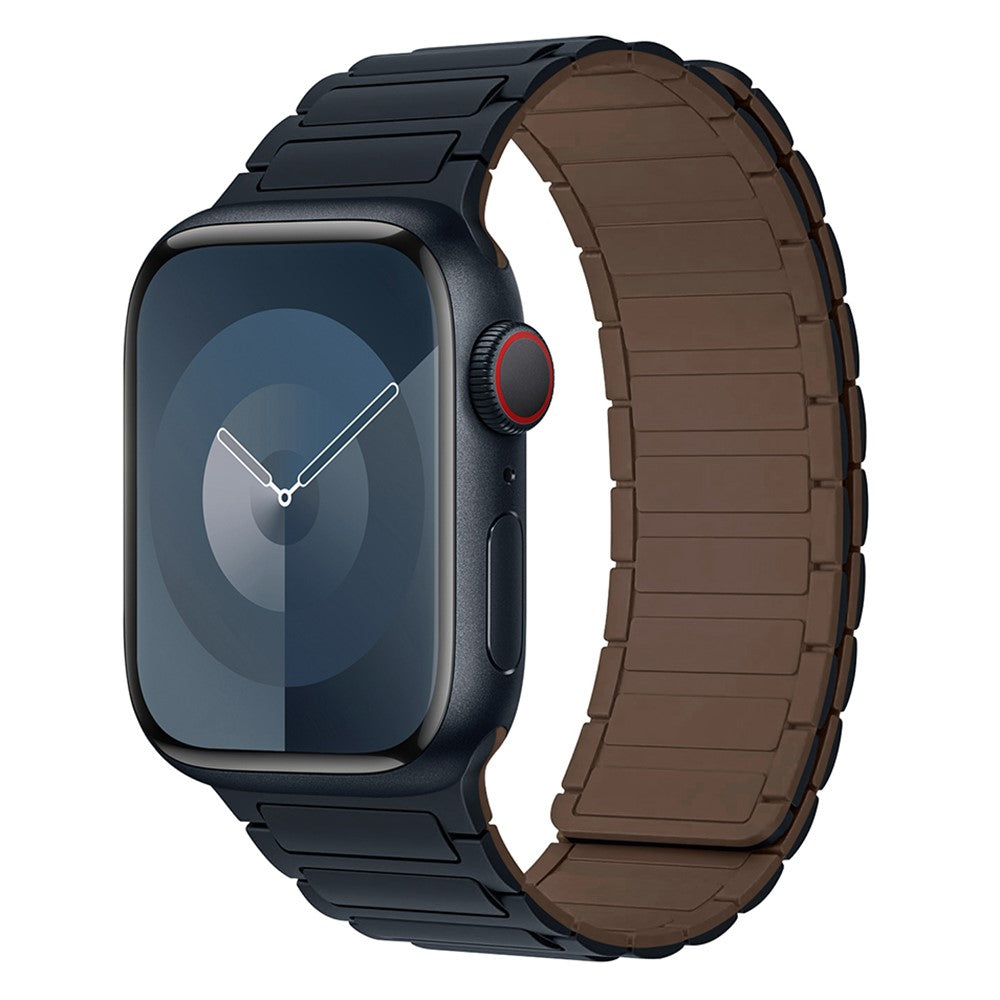 Vildt Smuk Silikone Universal Rem passer til Apple Smartwatch - Blå#serie_14