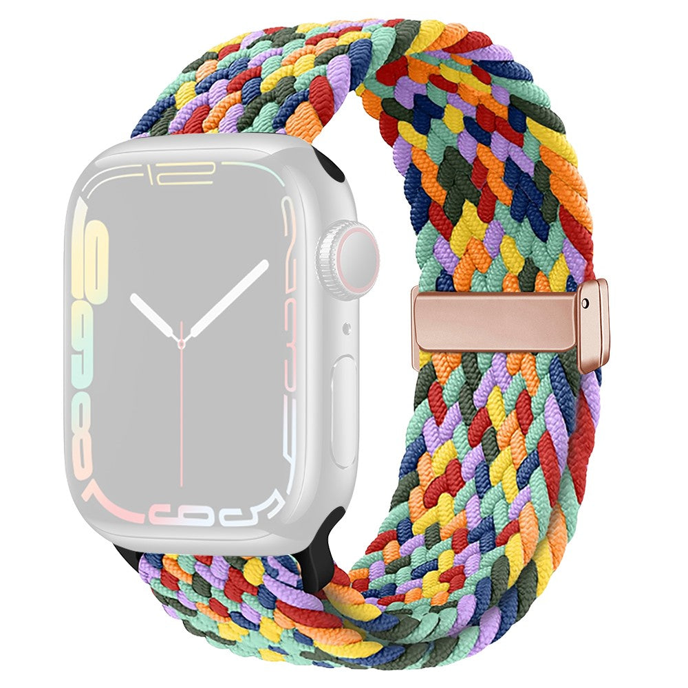 Mega Elegant Nylon Universal Rem passer til Apple Smartwatch - Flerfarvet#serie_1