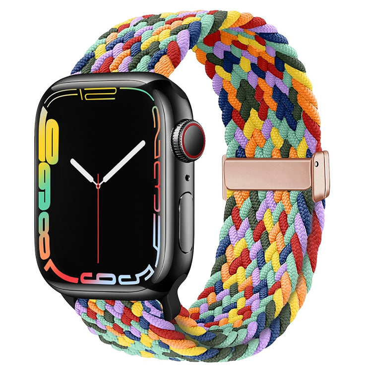Mega Elegant Nylon Universal Rem passer til Apple Smartwatch - Flerfarvet#serie_1
