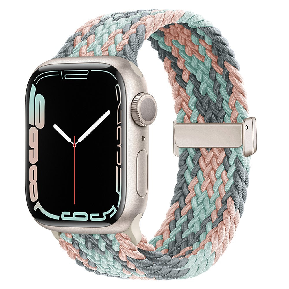 Mega Elegant Nylon Universal Rem passer til Apple Smartwatch - Flerfarvet#serie_10