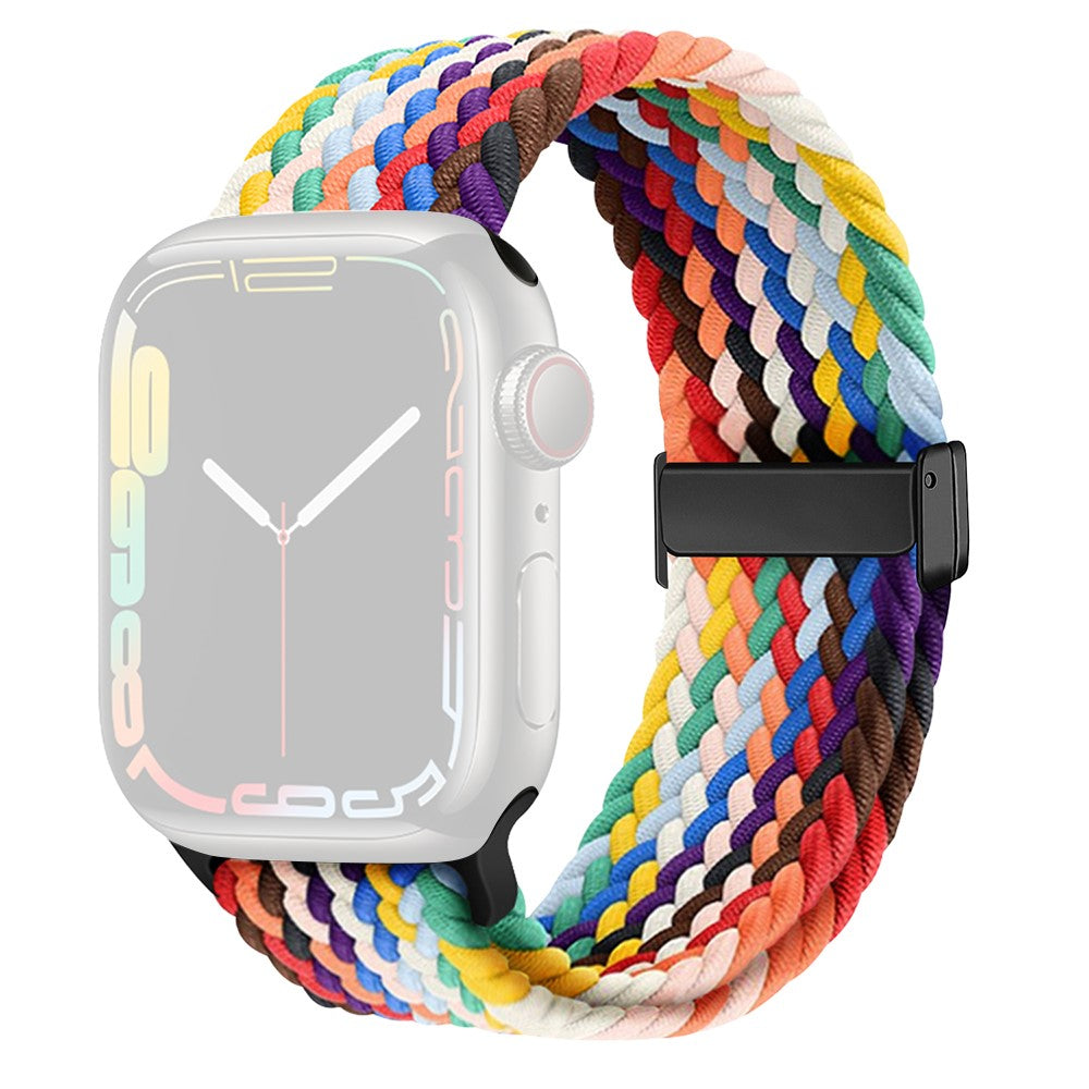 Meget Fed Nylon Universal Rem passer til Apple Smartwatch - Flerfarvet#serie_3