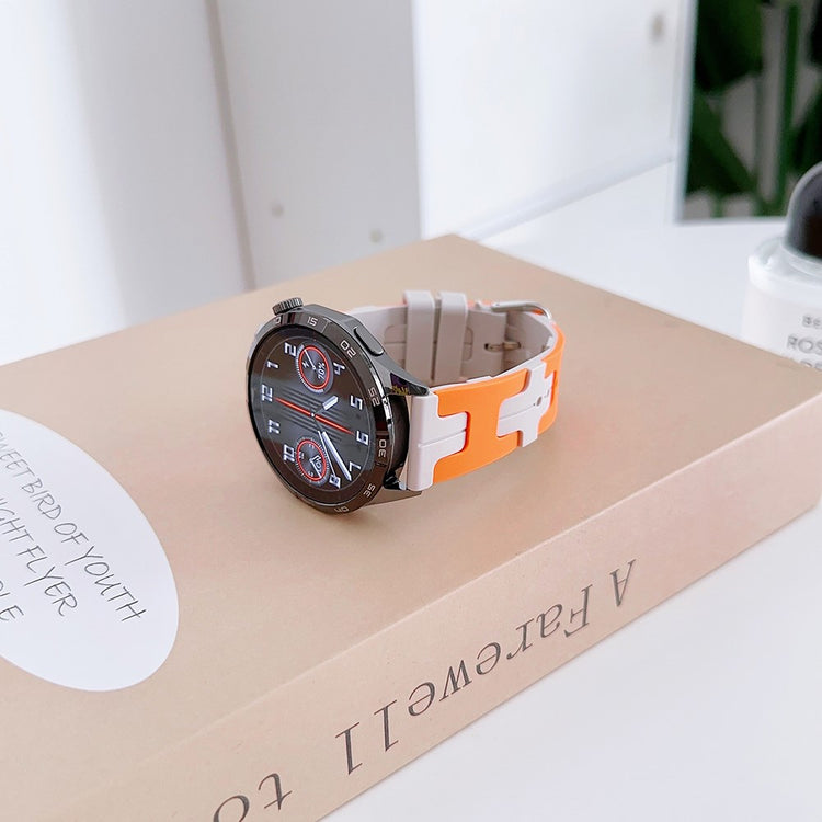 Meget Fantastisk Silikone Universal Rem passer til Smartwatch - Orange#serie_3