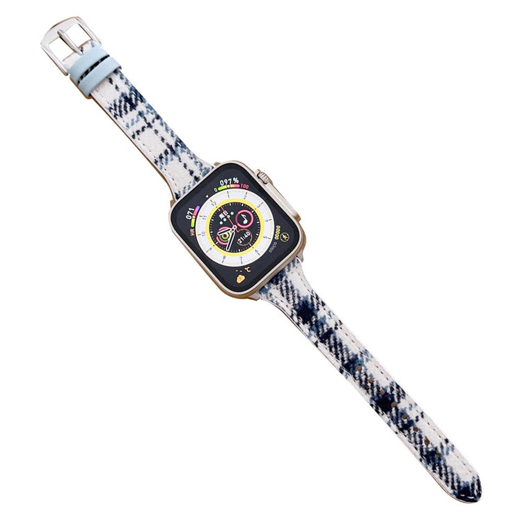 Stilfuld Filt Universal Rem passer til Apple Smartwatch - Blå#serie_7