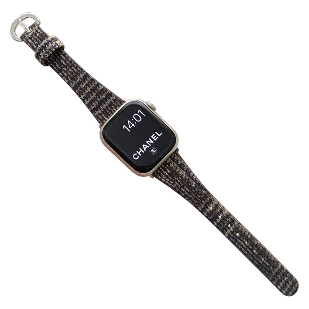 Rigtigt Fantastisk Filt Universal Rem passer til Apple Smartwatch - Brun#serie_1