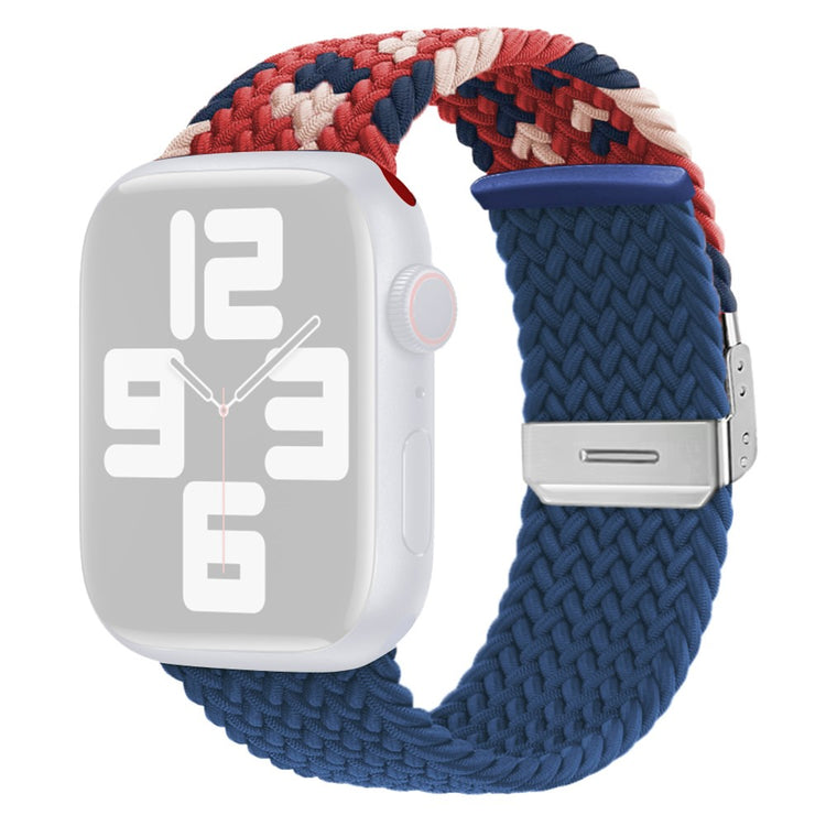 Meget Fint Nylon Universal Rem passer til Apple Smartwatch - Flerfarvet#serie_3