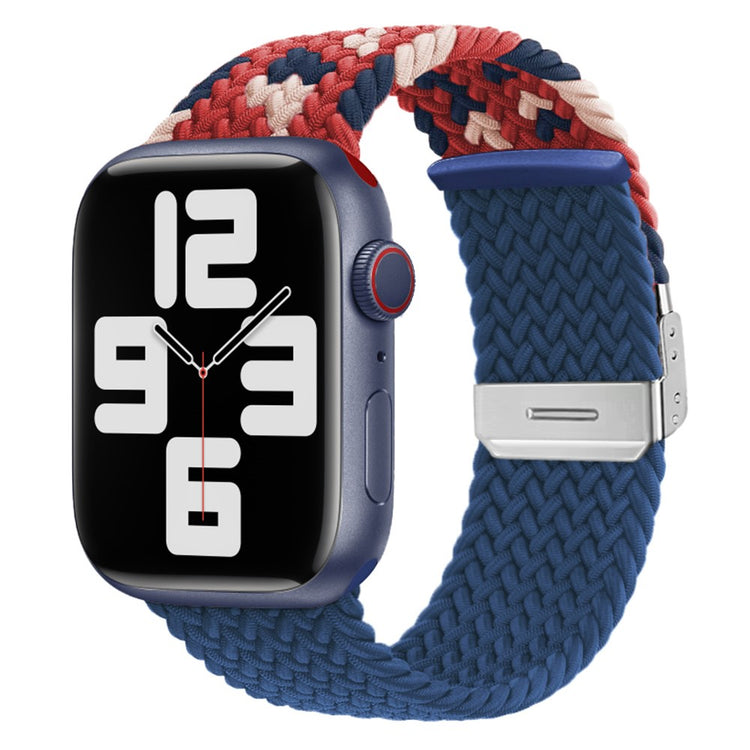 Meget Fint Nylon Universal Rem passer til Apple Smartwatch - Flerfarvet#serie_3