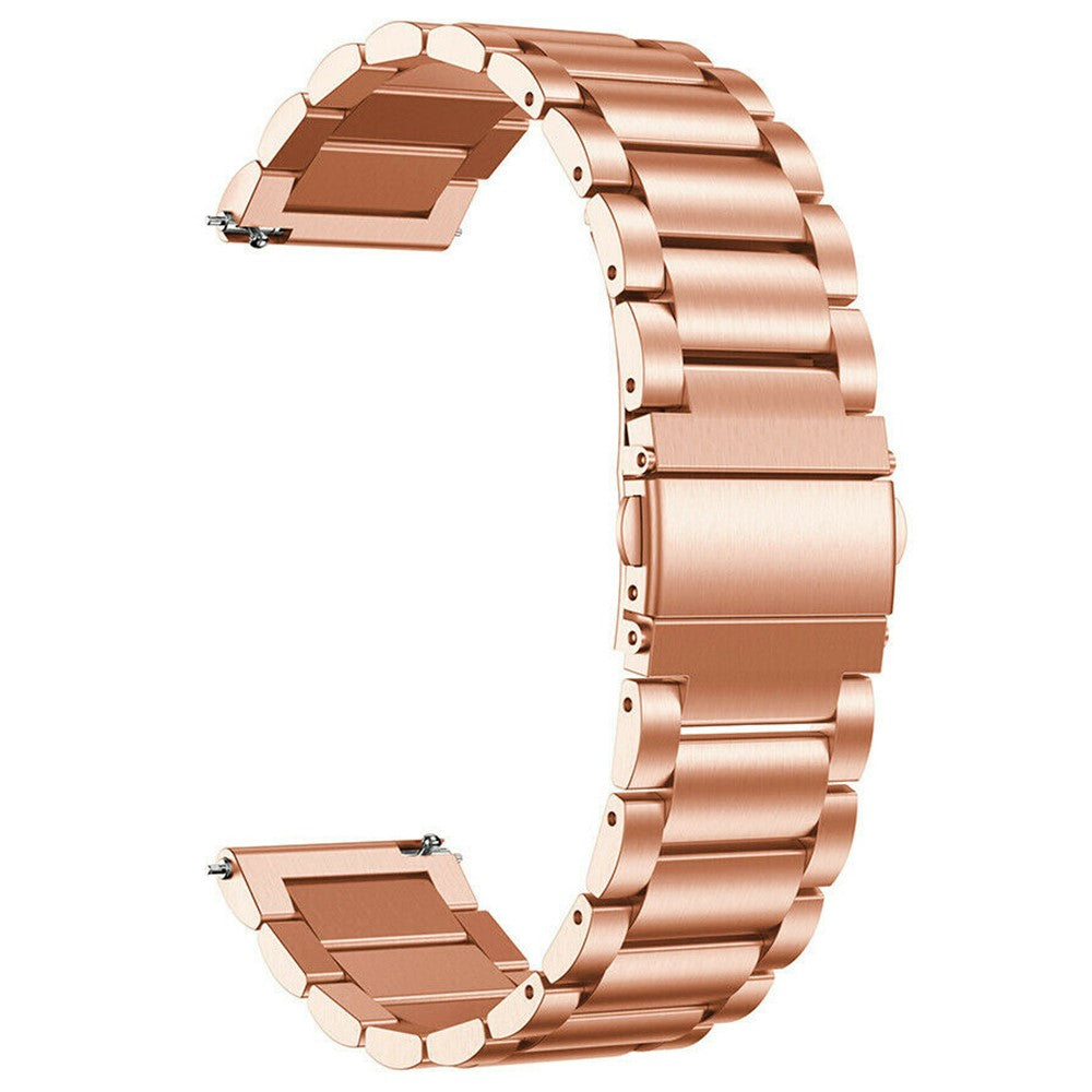 Helt Vildt Slidstærk Metal Universal Rem passer til Huawei Smartwatch - Pink#serie_3