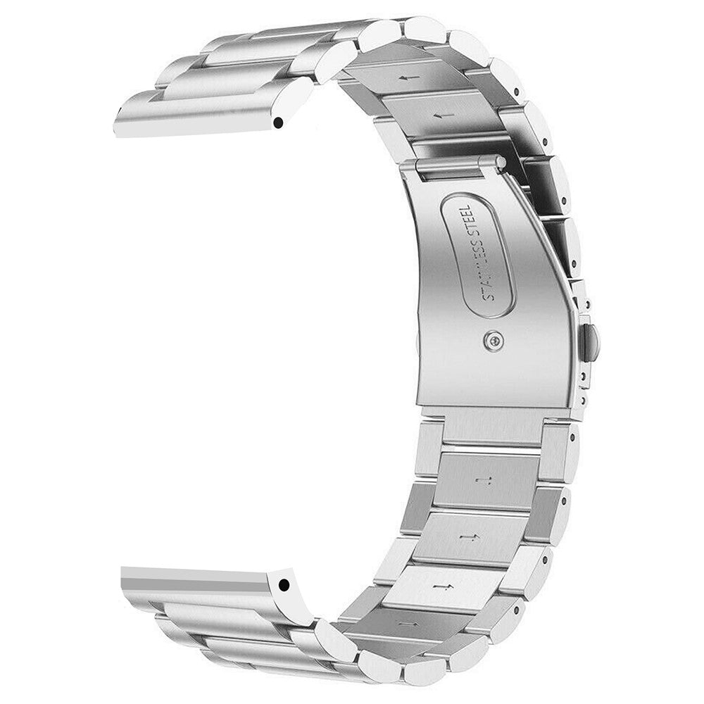Rigtigt Elegant Metal Universal Rem passer til Huawei Smartwatch - Sølv#serie_020
