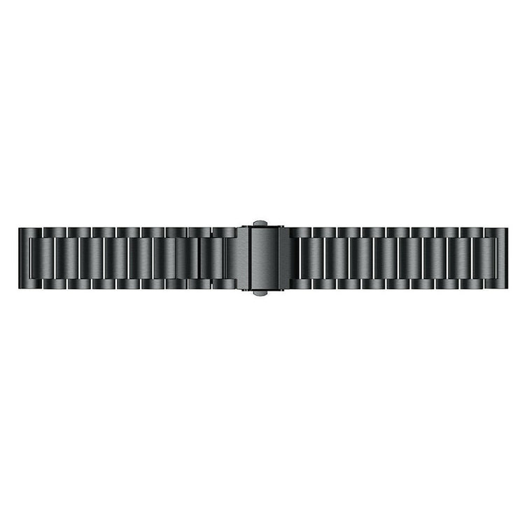 Alle Tiders Metal Universal Rem passer til Huawei Smartwatch - Sort#serie_021