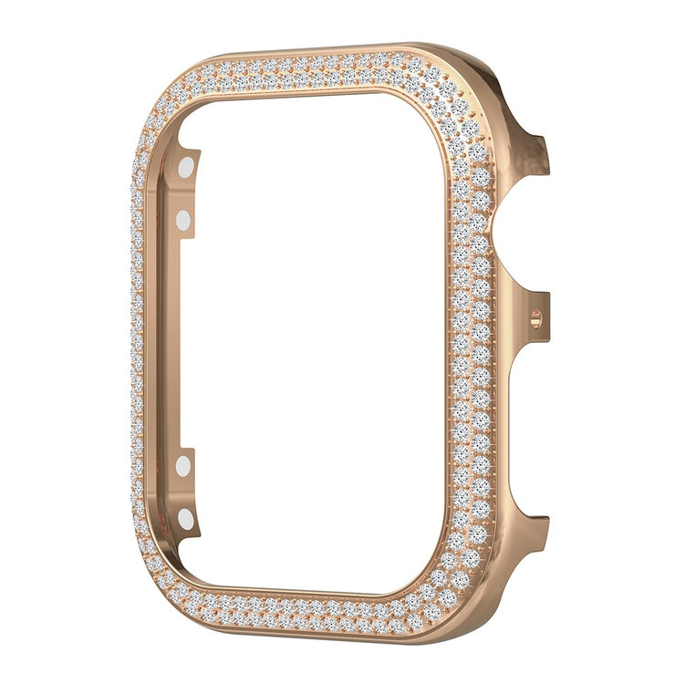 Rigtigt Nydelig Rhinsten Universal Rem passer til Apple Smartwatch - Pink#serie_3