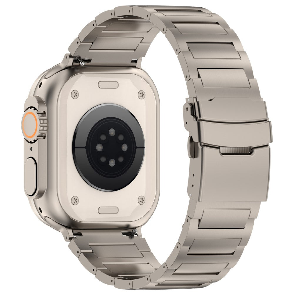 Rigtigt Nydelig Metal Universal Rem passer til Apple Smartwatch - Sølv#serie_2