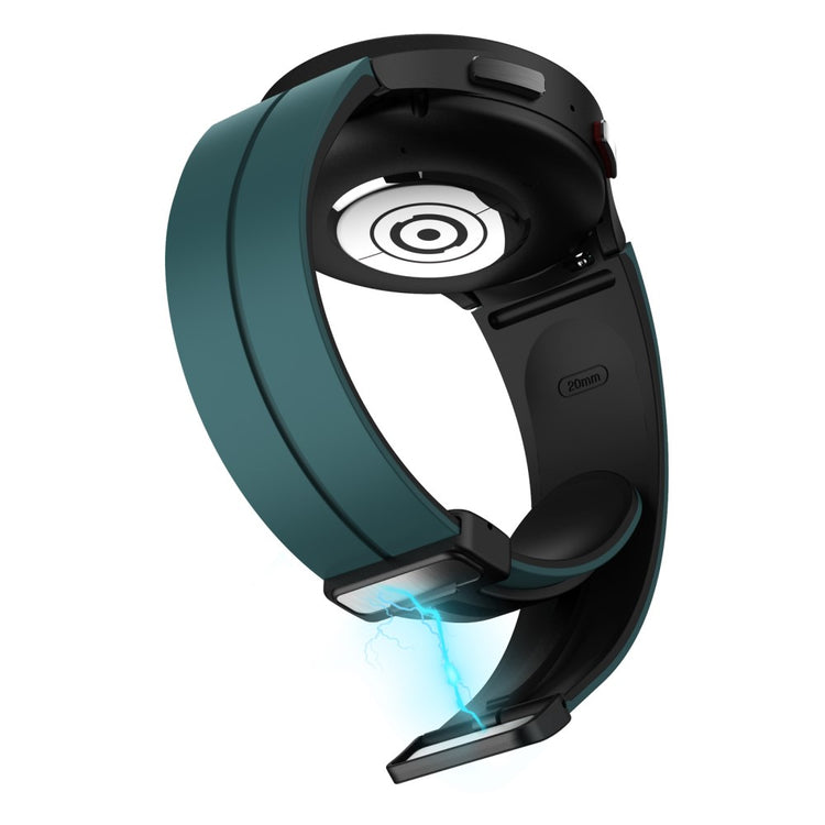 Rigtigt Skøn Silikone Universal Rem passer til Samsung Smartwatch - Grøn#serie_9