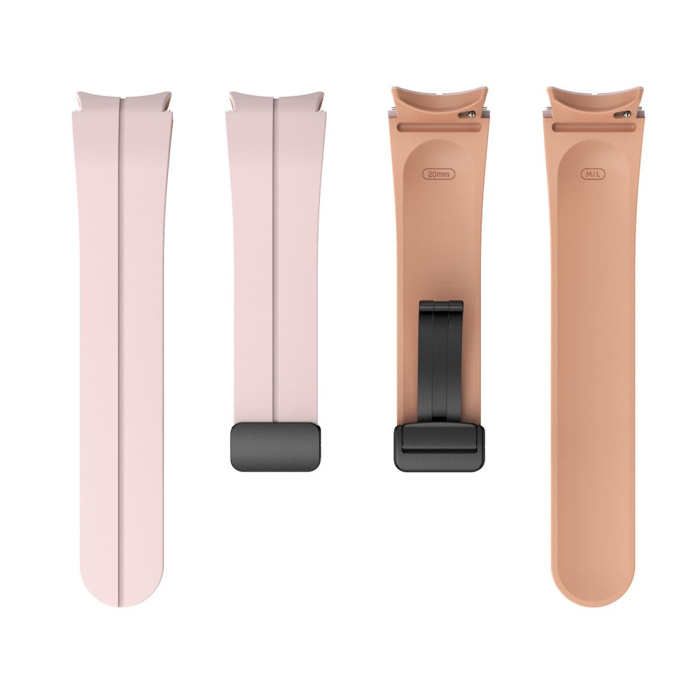 Rigtigt Skøn Silikone Universal Rem passer til Samsung Smartwatch - Pink#serie_10