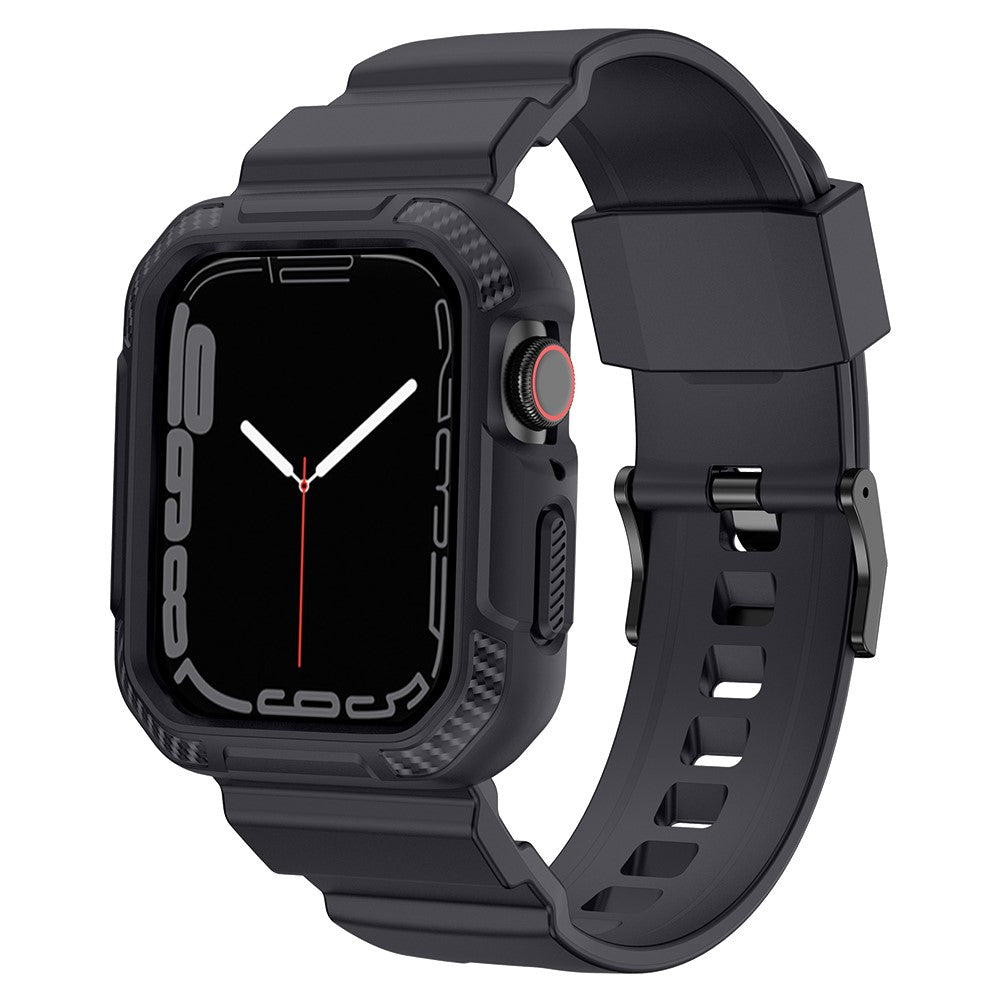 Rigtigt Kønt Silikone Universal Rem passer til Apple Smartwatch - Sølv#serie_1