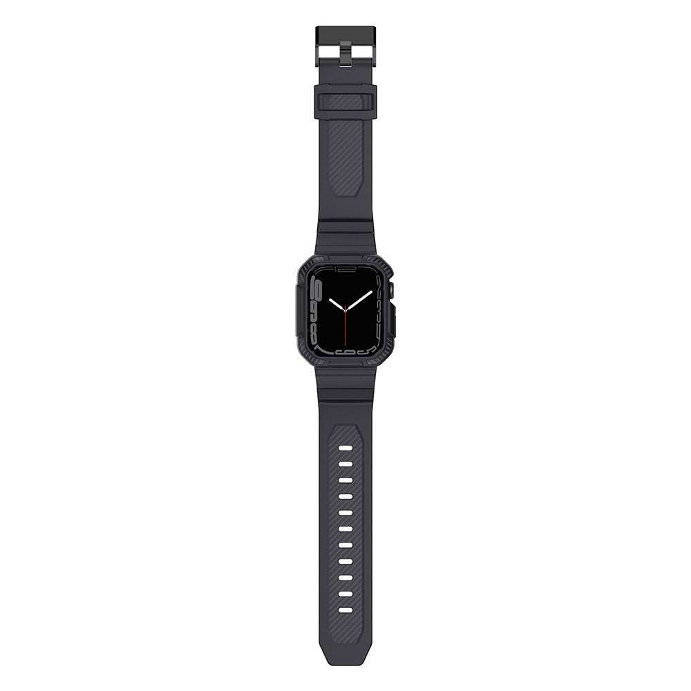 Rigtigt Kønt Silikone Universal Rem passer til Apple Smartwatch - Sølv#serie_1