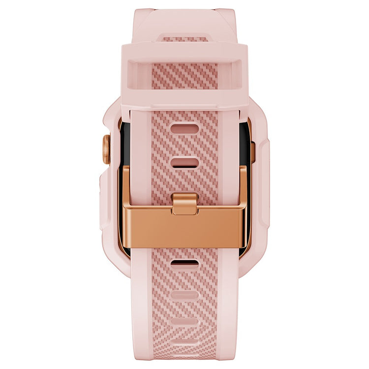 Vildt Sejt Silikone Universal Rem passer til Apple Smartwatch - Pink#serie_1