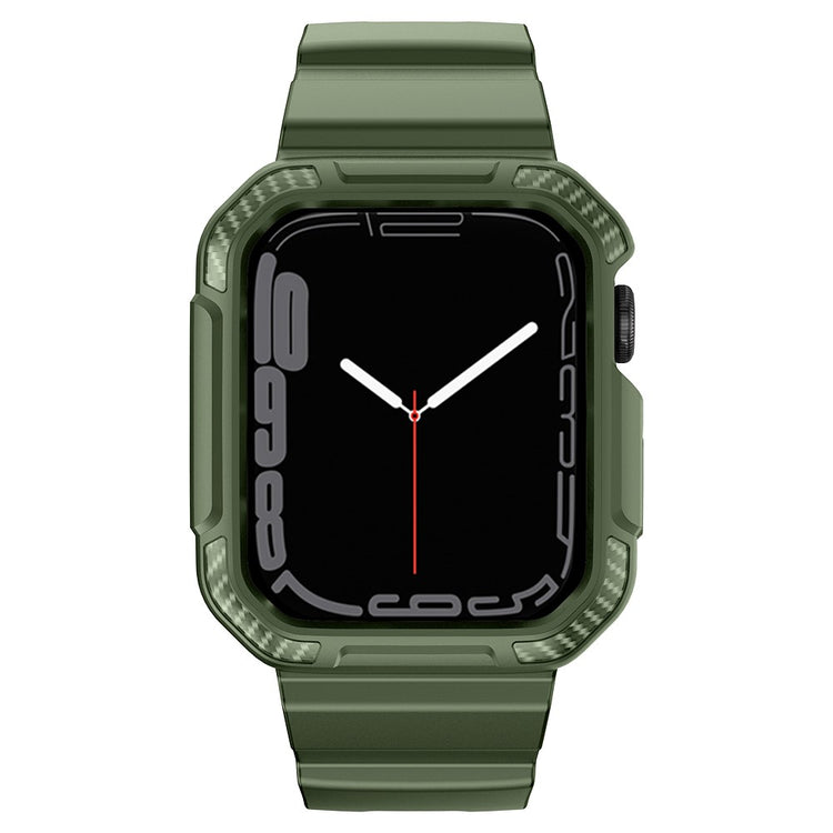 Vildt Sejt Silikone Universal Rem passer til Apple Smartwatch - Grøn#serie_5