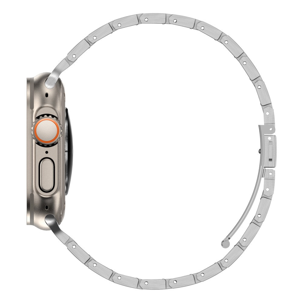 Rigtigt Rart Metal Universal Rem passer til Apple Smartwatch - Sølv#serie_3