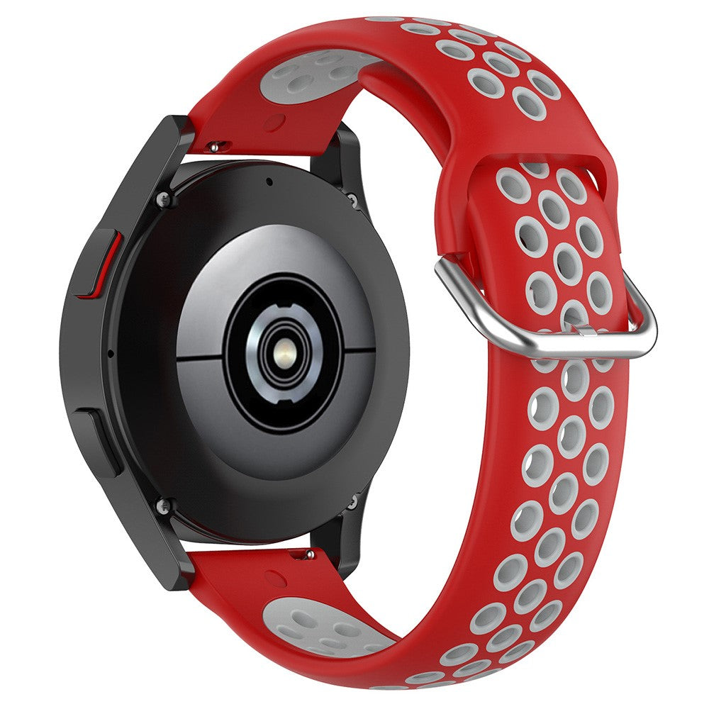 Vildt Fed Silikone Universal Rem passer til Smartwatch - Rød#serie_8