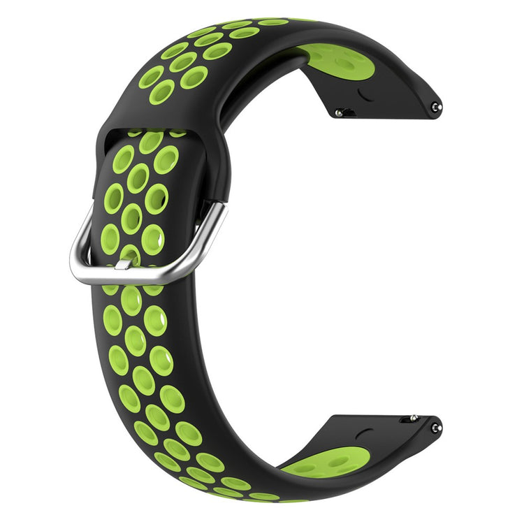 Vildt Fed Silikone Universal Rem passer til Smartwatch - Grøn#serie_10