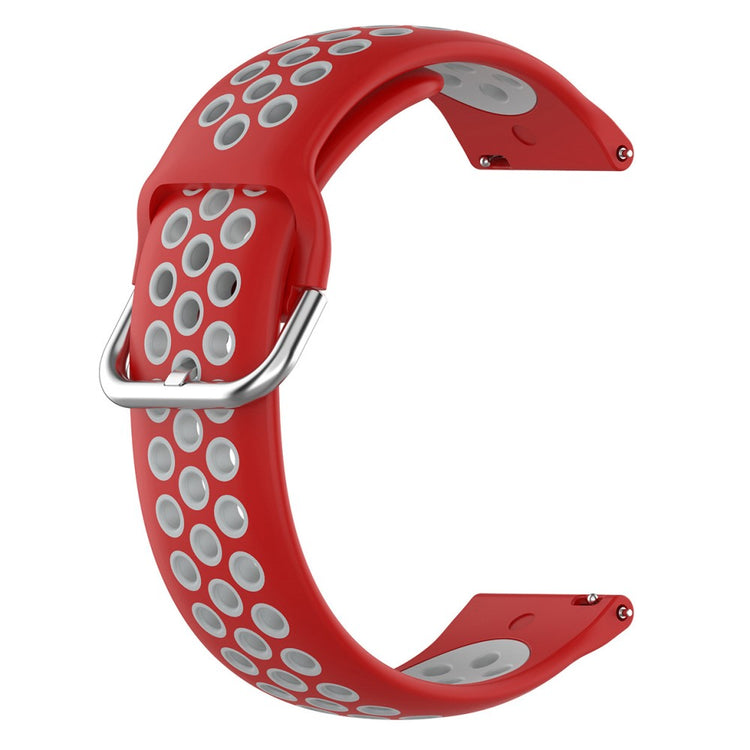 Vildt Rart Silikone Universal Rem passer til Smartwatch - Rød#serie_8