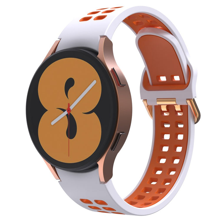 Meget Godt Silikone Universal Rem passer til Samsung Smartwatch - Orange#serie_1