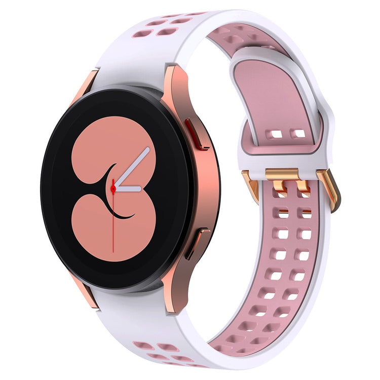 Meget Godt Silikone Universal Rem passer til Samsung Smartwatch - Pink#serie_2