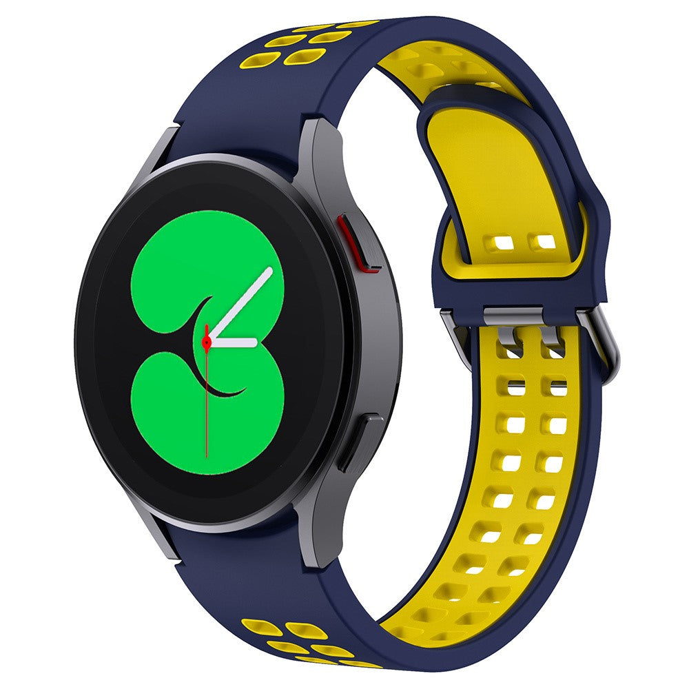 Meget Godt Silikone Universal Rem passer til Samsung Smartwatch - Gul#serie_22