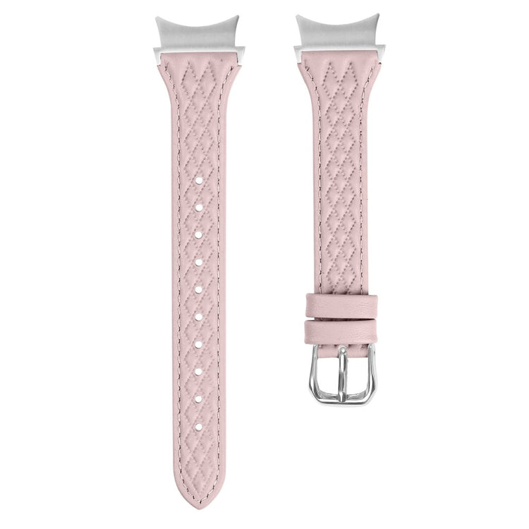 Super Nydelig Ægte Læder Universal Rem passer til Samsung Smartwatch - Pink#serie_2
