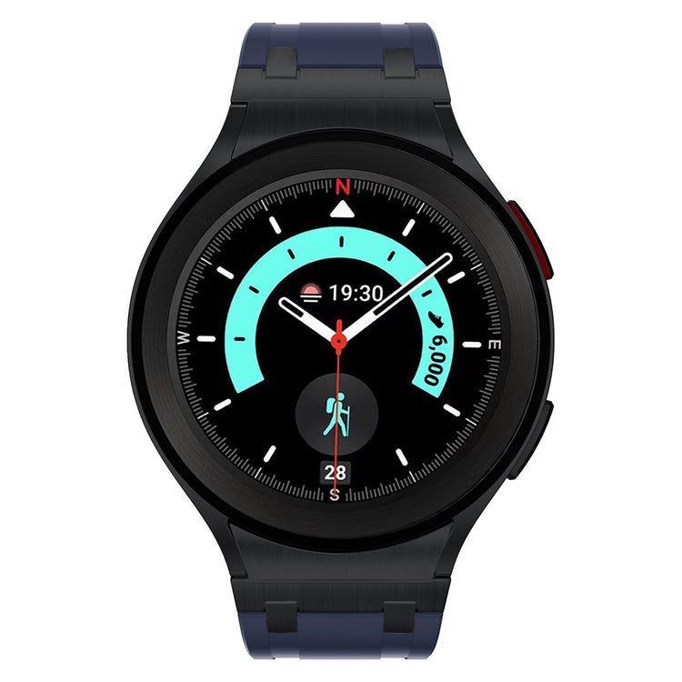 Alle Tiders Silikone Universal Rem passer til Samsung Smartwatch - Blå#serie_4