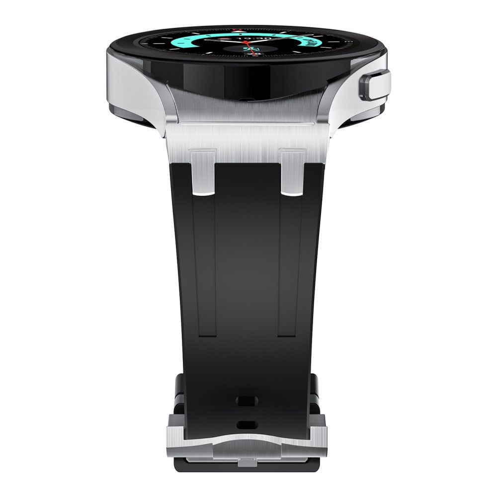 Alle Tiders Silikone Universal Rem passer til Samsung Smartwatch - Sort#serie_8