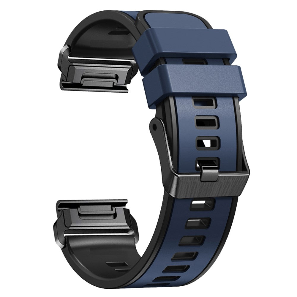 Vildt Rart Silikone Universal Rem passer til Garmin Smartwatch - Blå#serie_13