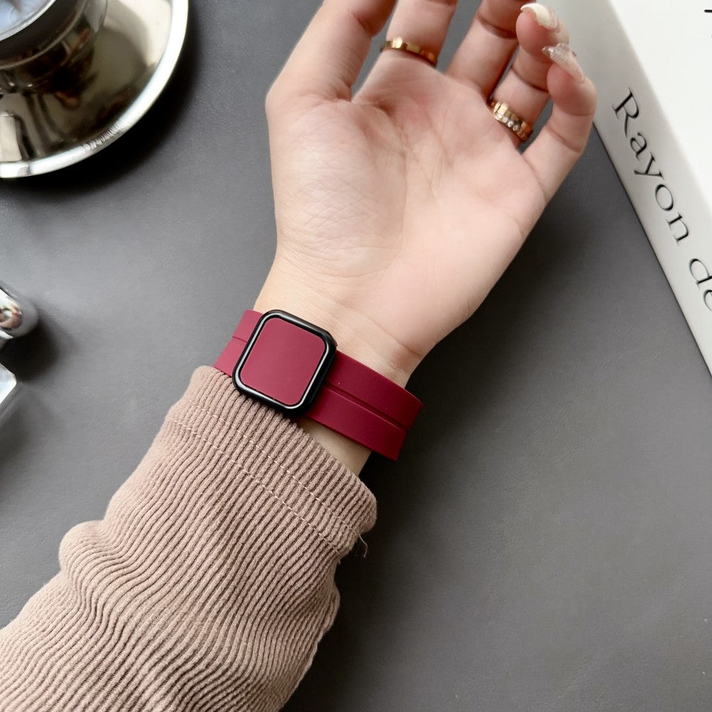 Super Cool Silikone Universal Rem passer til Smartwatch - Pink#serie_5