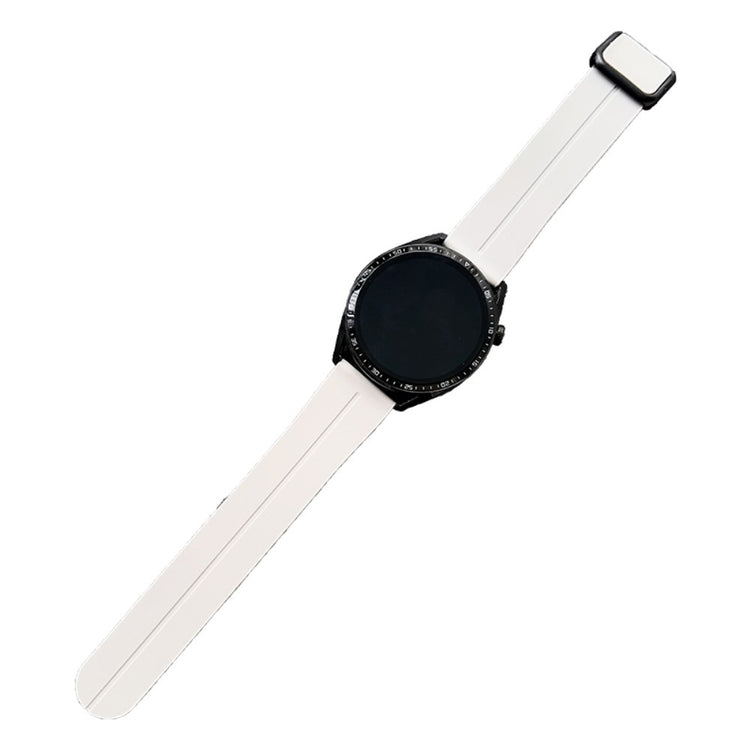 Super Cool Silikone Universal Rem passer til Smartwatch - Hvid#serie_10